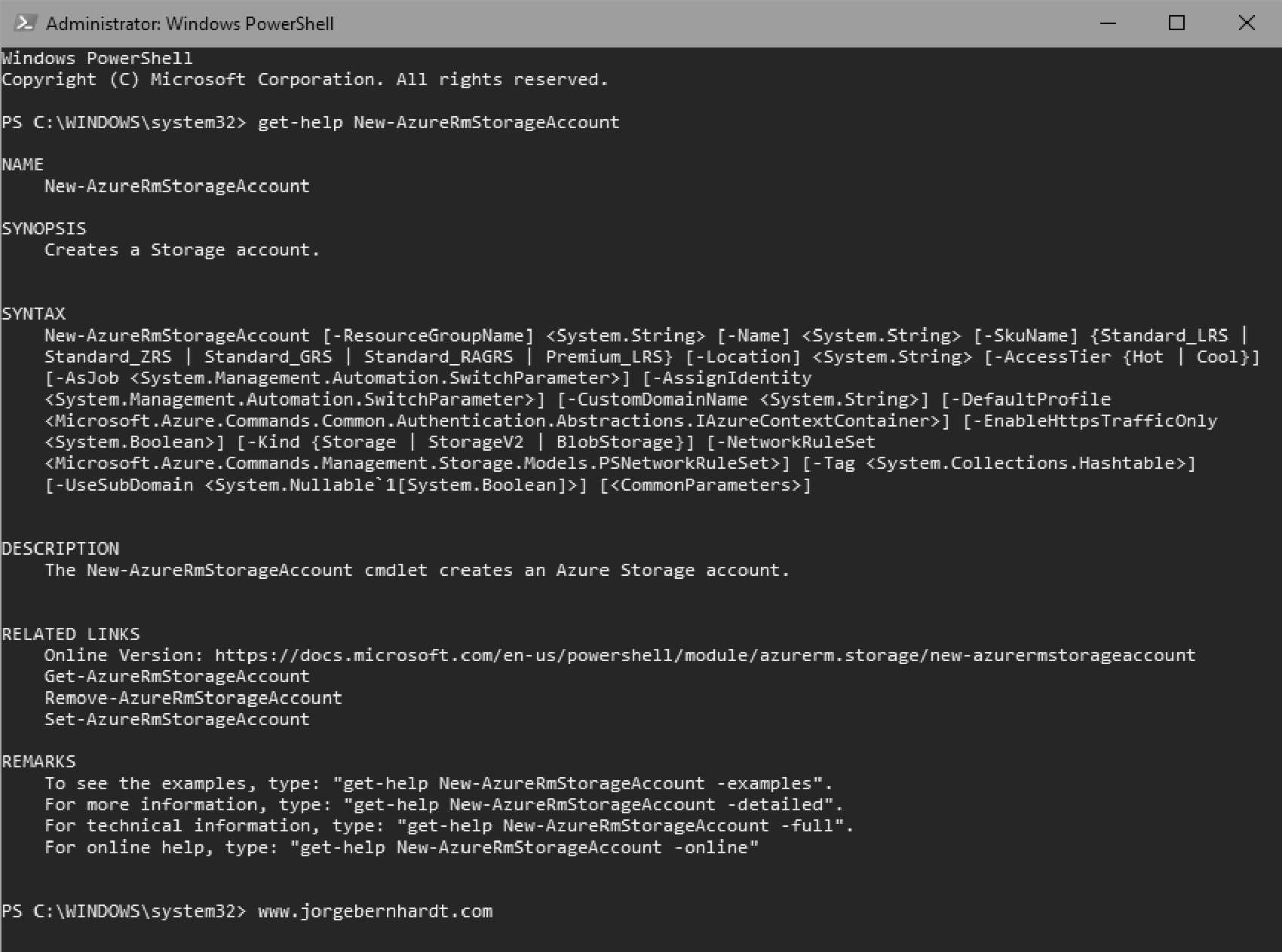 How to create a Storage Account in Microsoft Azure · Jorge Bernhardt