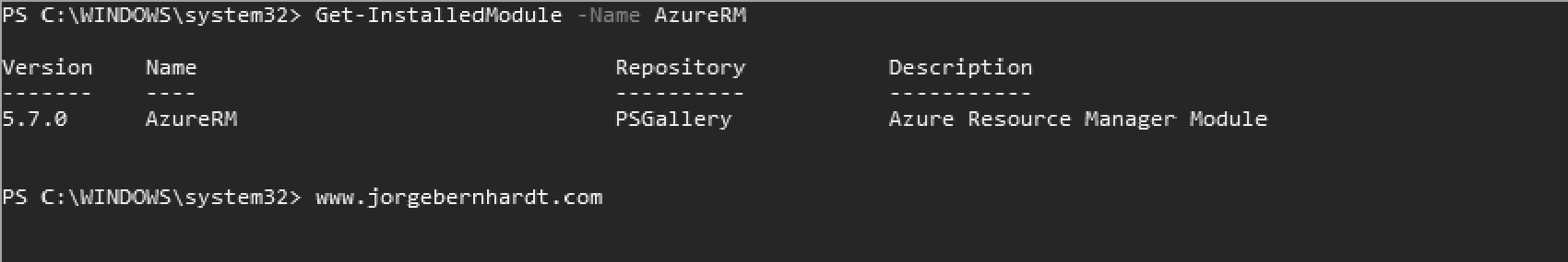 How to install the Azure PowerShell Module from PowerShell Gallery ...
